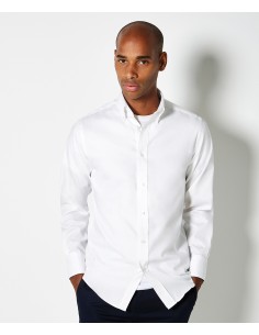 K-KK188-Chemise Oxford de première qualité à manches longues slim 2